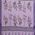 purple color digital printed work cotton blend saree