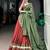 chanderi silk blend navratri lehenga choli with dupatta- full stitched free size