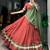 chanderi silk blend navratri lehenga choli with dupatta- full stitched free size