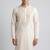  fendy silk blend with embroidery and sequence work  mens wear kurta pajama