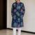 poly linen satin with embroidered work mens wear kurta pajama