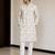 fendy silk blend with embroidery and beads work mens wear kurta pajama