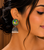 Oxidised radhe krishna frame jhumka's
