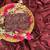 Maroon Color Embroidered Silk Blend Saree