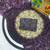 Purple Color Embroidered Silk Blend Saree