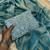 Sky Blue Color Embroidered Silk Blend Saree