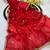 Red Color Butti embroidered and Sequence Work Silk Blend Saree 