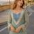 Blue silk bled  readymade suit with real mirror & sequence work