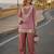 Peach silk blend  readymade suit with real mirror & sequence work