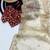 Off White Color Embroidery Sequence Work with Rich Floral Border Silk Blend Saree