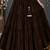 brown cotton embroidered stone work ghagra choli
