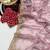 Pink Color Embroidery Sequence Work with Rich Floral Border Silk Blend Saree