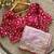 Pink Color Embroidery Sequence Work with Rich Floral Border Silk Blend Saree