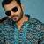 Mens sea green silk blend ethnic motifs ikat printed kurta