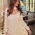White embroidered faux blooming anarkali gown set with dupatta