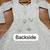 White embroidered faux blooming anarkali gown set with dupatta