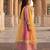 Rose pink printed cotton lehenga set