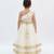 Off white embroidered net lehenga set