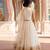 white embroidered silk lehenga set