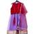 Rani pink lavender embroidered velvet lehenga set