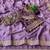 Lavender Color C -pallu sequence  coding embroidery work with  Sequence Butti Silk Blend Saree