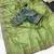Parrot Green Color C -pallu sequence  coding embroidery work with  Sequence Butti Silk Blend Saree