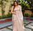 Off White Color weaving moti&gold lace border Silk Blend Saree