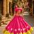Rani-Yellow silk blend Free Size Stitched Navratri Lehenga Choli with Kutchi Gamthi Embroidered Work & Codi lace