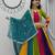 Multicolor Georgette Chaniya Choli For Navratri Set with 7mm Shivansh Work and Georgette Dupatta