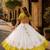 White-Yellow silk blend Free Size Stitched Navratri Lehenga Choli with Kutchi Gamthi Embroidered Work & Codi lace