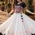 White-Black silk blend Free Size Stitched Navratri Lehenga Choli with Kutchi Gamthi Embroidered Work & Codi lace