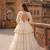 White Cotton Free Size Stitched Navratri Lehenga Choli with Gota-Patti & Lace Work
