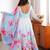 Floral Printed Anarkali Suit Set Fully Flaired Gown Suit Set