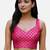 Rani brocade sleeveless sweetheart neck readymade saree blouse