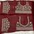 Ivory fendy satin embroidered saree with unstitched blouse