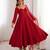 Women's Embroidery Work Roman Silk blend Flared Anarkali Pant and Dupatta Set