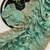 PURE SOFT FANDY SATIN Blue Color Women's Saree With Blouse Set