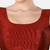 Maroon dupion silk sleeveless readymade saree blouse