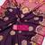 Wine pashmina paithani silk saree with beautifully multicolor border and pallu
