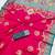 Pink pashmina paithani silk saree with beautifully multicolor border and pallu