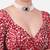 Maroon silk deep neck half sleeves readymade blouse