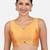 Mustard banglori silk sleeveless readymade saree blouse