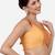 Mustard banglori silk sleeveless readymade saree blouse