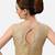 Designer high neck gold dupion silk full net padded sleeveless readymade saree blouse
