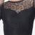 Net butter crepe black designer princess cut padded 3/4th sleeves readymade saree blouse