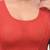 Red spandex short sleeves stretchable readymade saree blouse