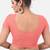 Gajri spandex short sleeves stretchable readymade saree blouse