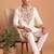  lachka fabric embroidery work kurta set for men