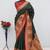 Green pashmina paithani silk saree with beautifully multicolor border and pallu