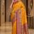 Yellow pashmina paithani silk saree with beautifully multicolor border and pallu